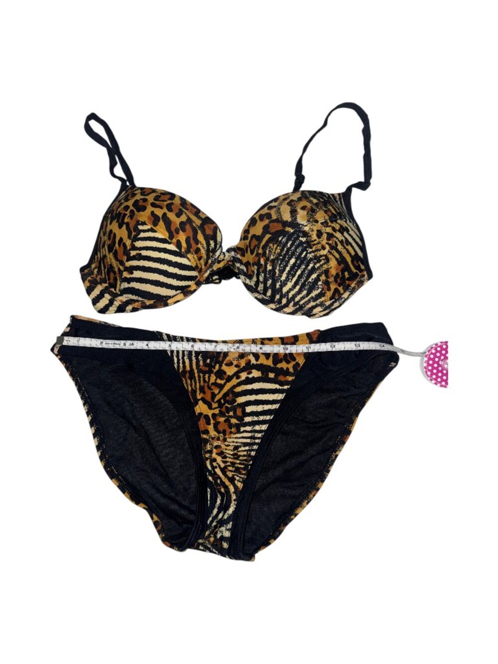 Animal Print Bikini Set Size M